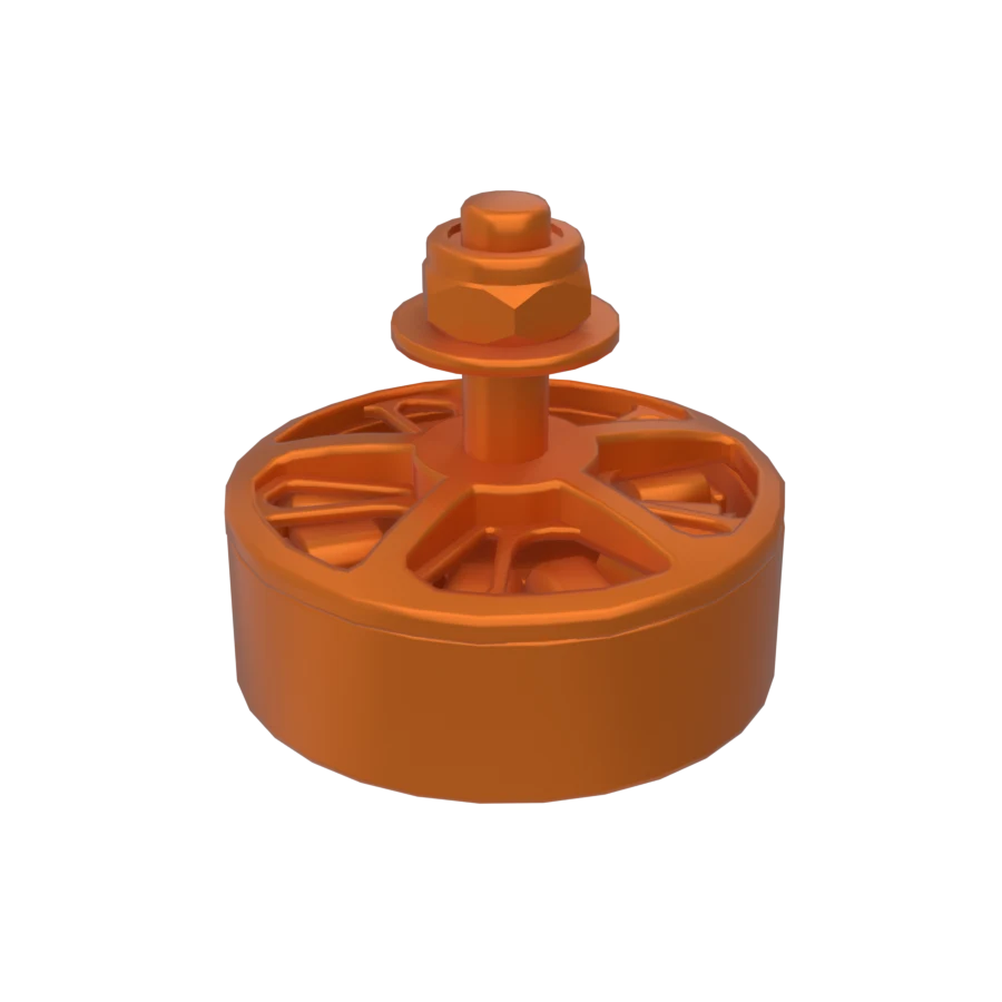 Xing2 2806.5 1300KV, a 33.5 millimetre bell motor